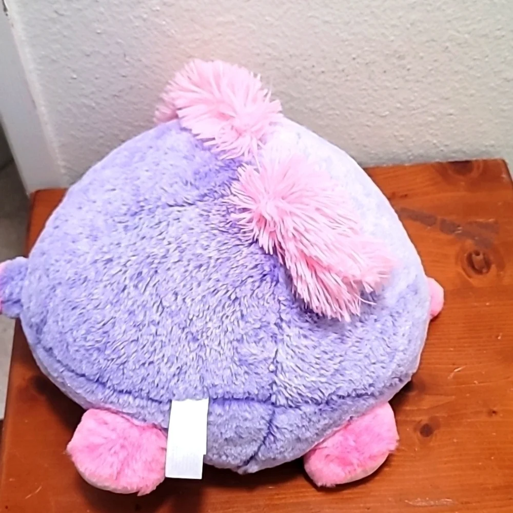 Fiesta Cora Unicorn Plush Purple Gumballs Round Stuffed Animal 11in A01228‎